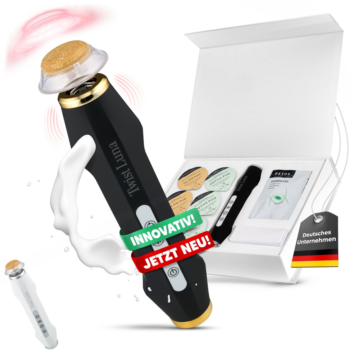 Twist Luna Dynamic Oxygen Set - Das Original! - Gesichtspflegesystem