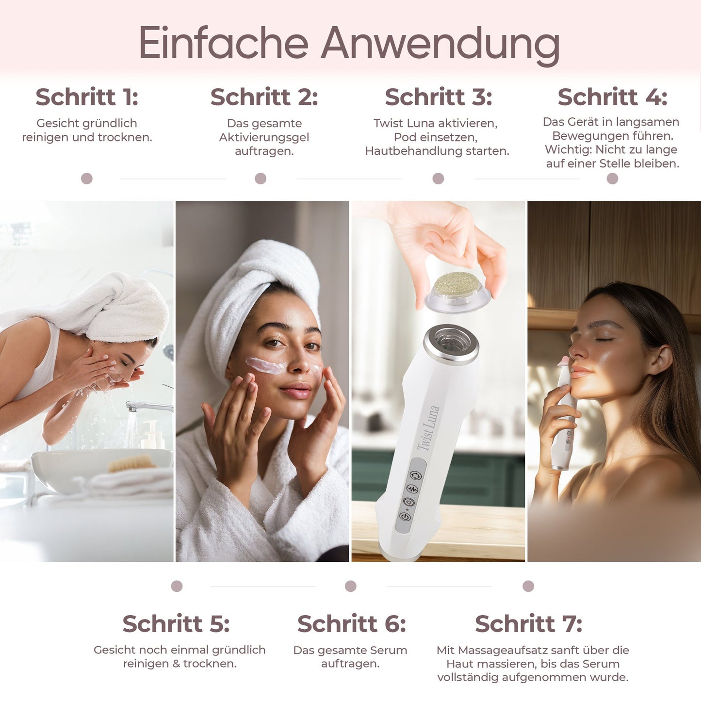 Twist Luna Dynamic Oxygen Set - Das Original! - Gesichtspflegesystem