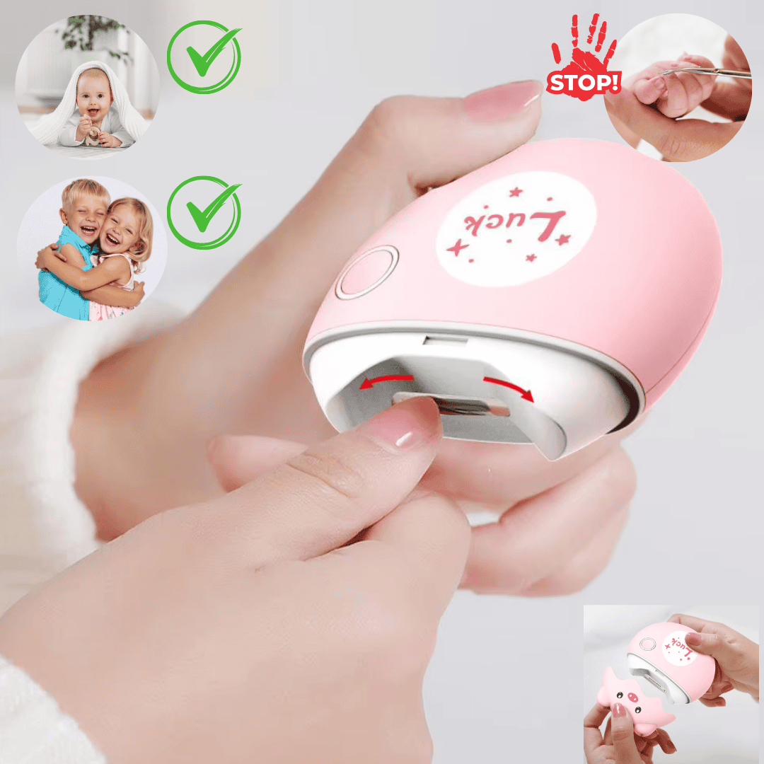 Fingernagelknipser Elektrisch für Babys und Kinder mit Schlaflicht