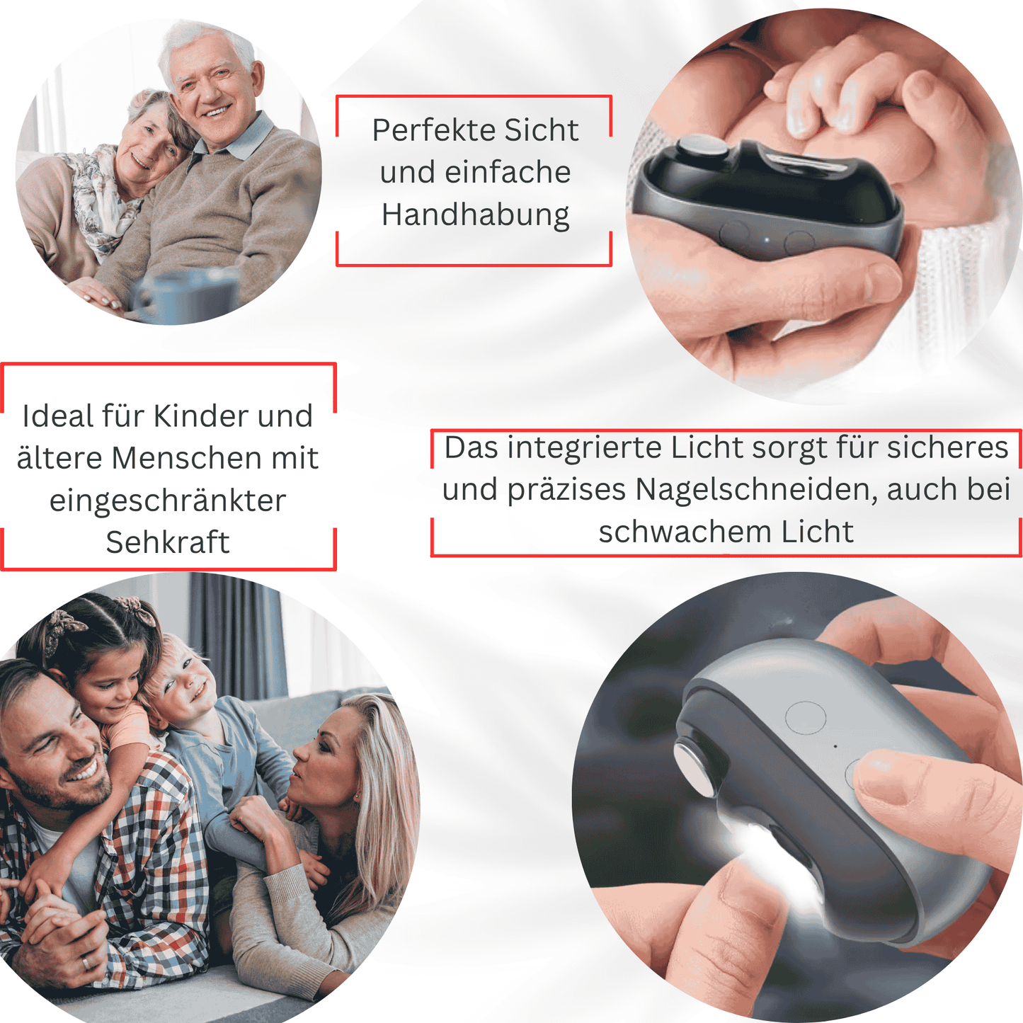 Saniyeler içinde kusursuz tırnaklar - tüm aile için 2'si 1 arada elektrikli tırnak kesme makinesi ve parlatıcı!