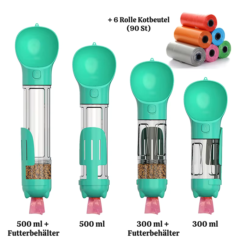 PetCare Pro – Multifunktionale Haustier-Kombiflasche